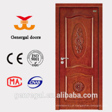 NOVO design Yongkang sólida porta interior de madeira